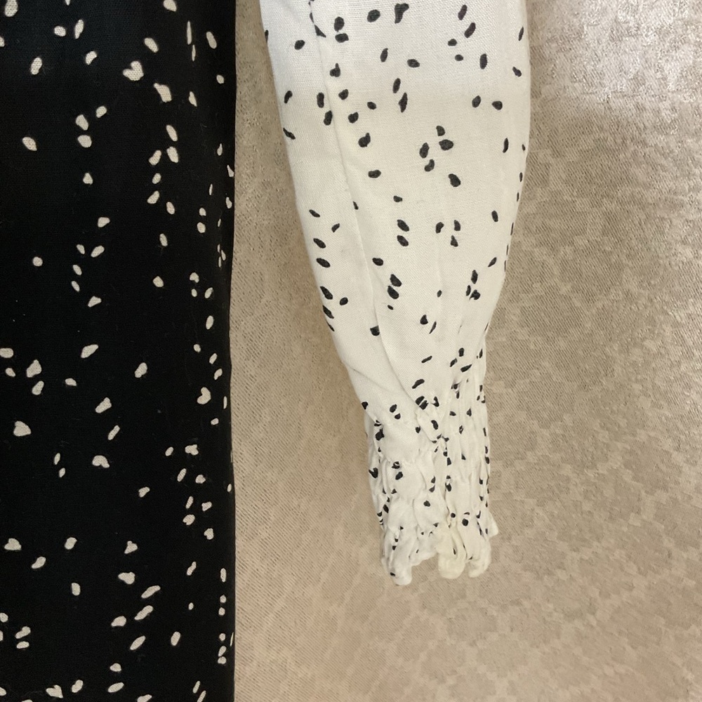 Zara Monochrome Speckled Dress - Picture 11 of 11